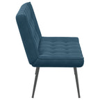 Panca Blu 110x74x84 cm in Velluto