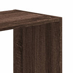 Libreria Rovere Marrone 68,5x32x68,5 cm in Legno Multistrato