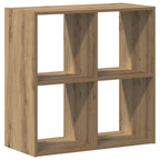 Libreria Legno Artigianale 68,5x32x68,5 cm in Legno Multistrato