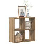 Libreria Legno Artigianale 68,5x32x68,5 cm in Legno Multistrato