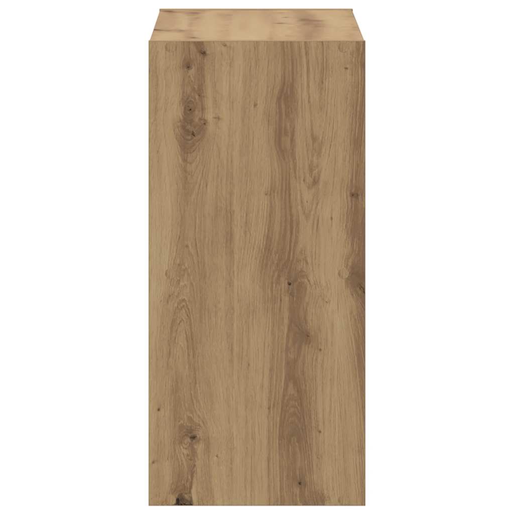 Libreria Legno Artigianale 68,5x32x68,5 cm in Legno Multistrato