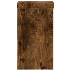 Supporti per Piante 2 pz Rovere 10x10x18 cm Legno Multistrato