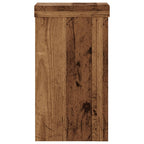 Supporti per Piante 2 pz Legno 10x10x18 cm Legno Multistrato