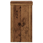Supporti per Piante 2 pz Legno 10x10x18 cm Legno Multistrato
