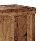 Supporti per Piante 2 pz Legno 10x10x18 cm Legno Multistrato