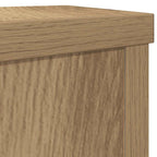 Supporti per Piante 2 pz Rovere 10x10x18 cm in Multistrato