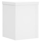 Supporti per Piante 2 pz Bianchi 15x15x20 cm Legno Multistrato