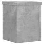 Supporti per Piante 2 pz Grigio 15x15x20 cm Legno Multistrato