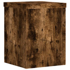 Supporti per Piante 2 pz Rovere 15x15x20 cm Legno Multistrato