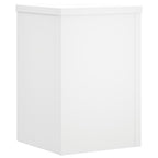 Supporti per Piante 2 pz Bianchi 20x20x30 cm Legno Multistrato