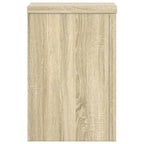 Supporti per Piante 2 pz Rovere 20x20x30 cm in Multistrato