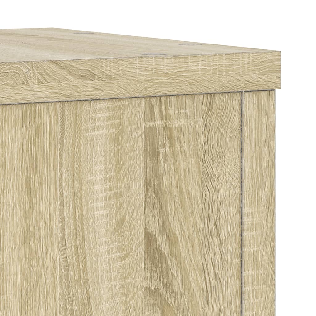 Supporti per Piante 2 pz Rovere 20x20x30 cm in Multistrato