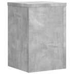 Supporti per Piante 2 pz Grigio 20x20x30 cm Legno Multistrato