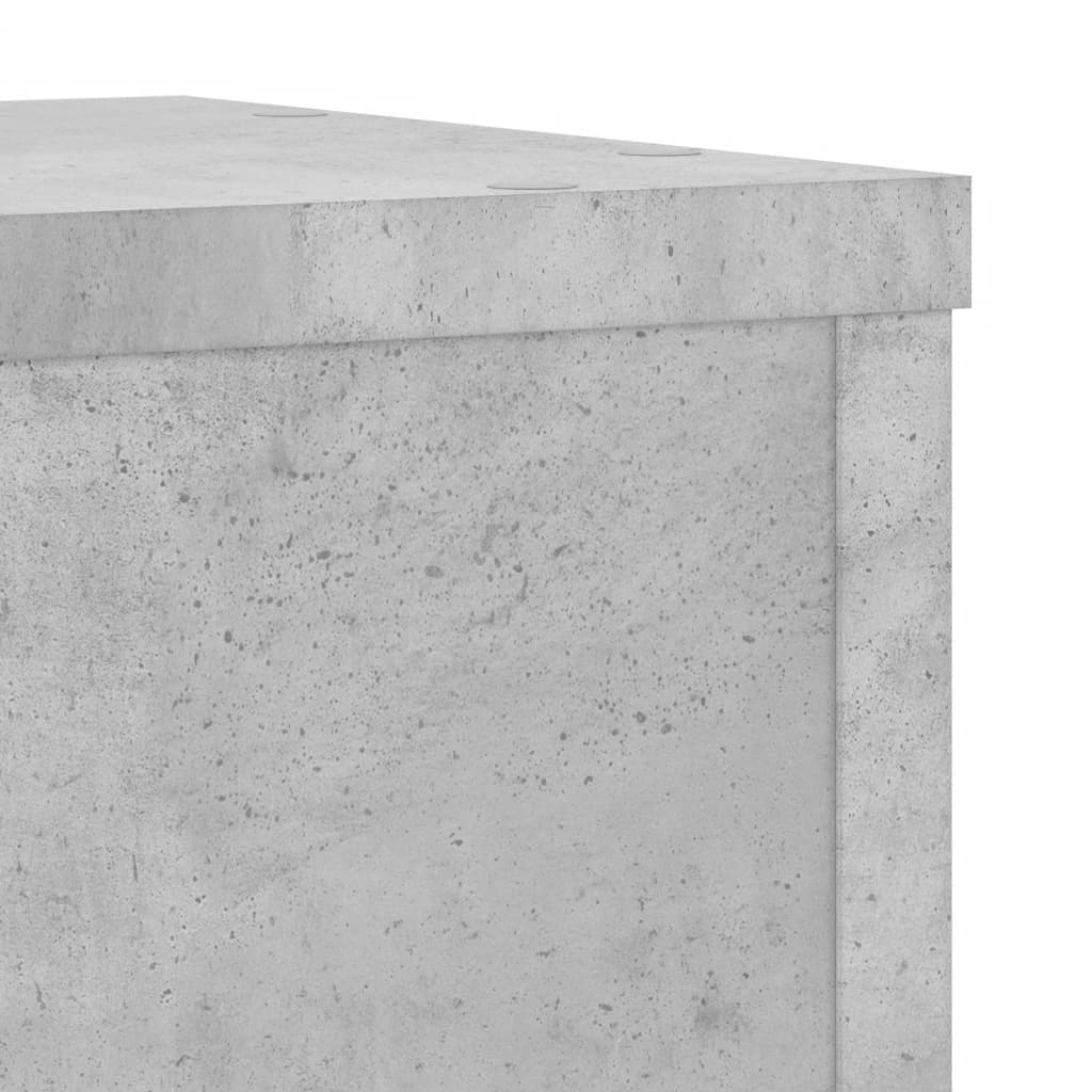 Supporti per Piante 2 pz Grigio 20x20x30 cm Legno Multistrato