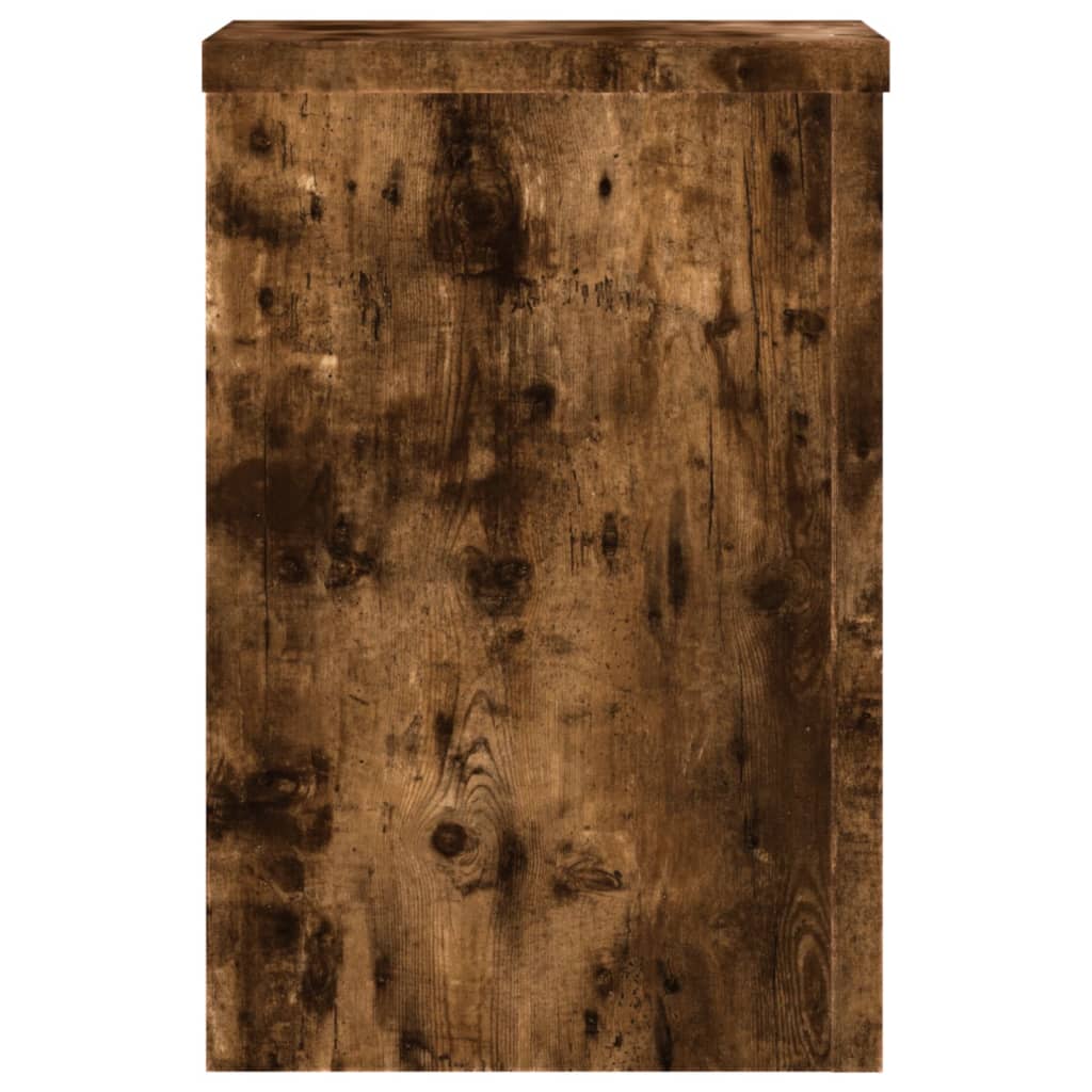 Supporti per Piante 2 pz Rovere 20x20x30 cm Legno Multistrato