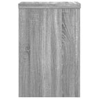 Supporti per Piante 2 pz Grigio 20x20x30 cm in Multistrato