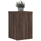 Supporti per Piante 2 pz Marrone 20x20x30 cm Legno Multistrato