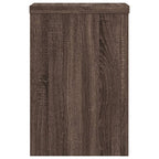 Supporti per Piante 2 pz Marrone 20x20x30 cm Legno Multistrato