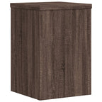 Supporti per Piante 2 pz Marrone 20x20x30 cm Legno Multistrato