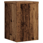 Supporti per Piante 2 pz Legno 20x20x30 cm Legno Multistrato