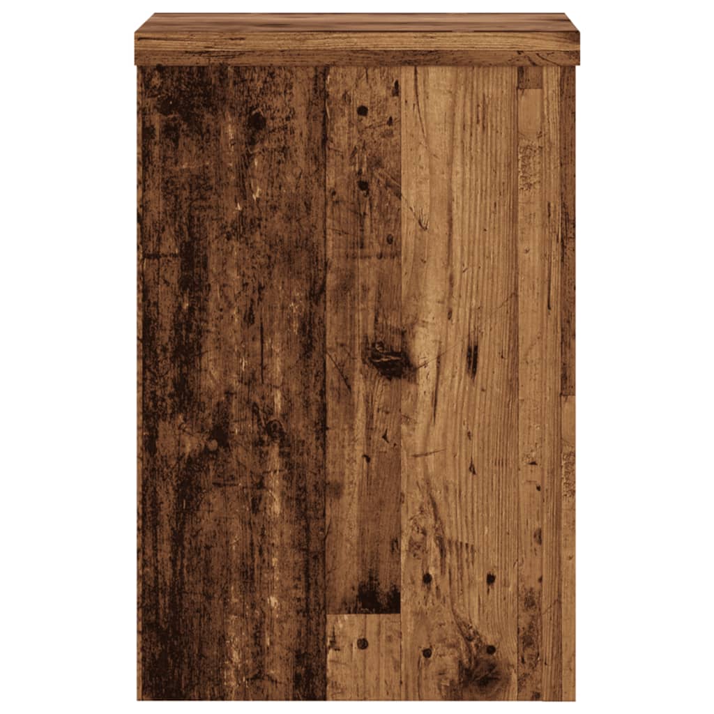 Supporti per Piante 2 pz Legno 20x20x30 cm Legno Multistrato