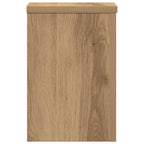 Supporti per Piante 2 pz Rovere 20x20x30 cm in Multistrato