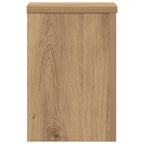 Supporti per Piante 2 pz Rovere 20x20x30 cm in Multistrato