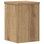 Supporti per Piante 2 pz Rovere 20x20x30 cm in Multistrato