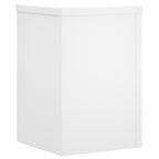 Supporti per Piante 2 pz Bianchi 25x25x35 cm Legno Multistrato