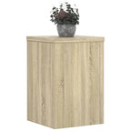 Supporti per Piante 2 pz Rovere 25x25x35 cm in Multistrato