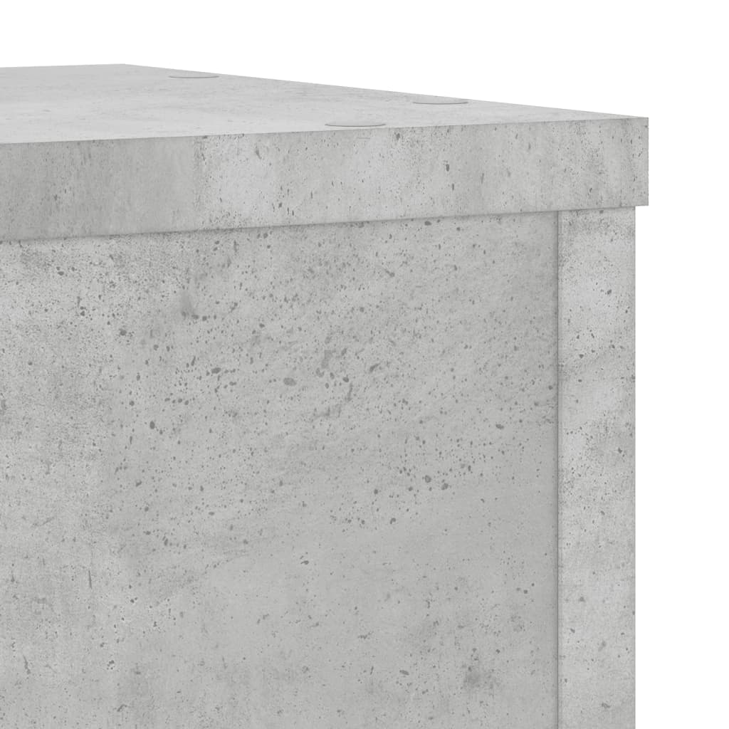 Supporti per Piante 2 pz Grigio 25x25x35 cm Legno Multistrato