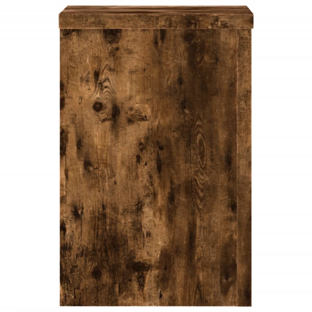 Supporti per Piante 2 pz Rovere 25x25x35 cm Legno Multistrato