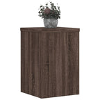Supporti per Piante 2 pz Marrone 25x25x35 cm Legno Multistrato