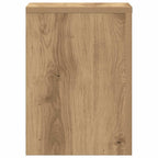 Supporti per Piante 2 pz Rovere 25x25x35 cm in Multistrato