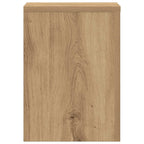 Supporti per Piante 2 pz Rovere 25x25x35 cm in Multistrato