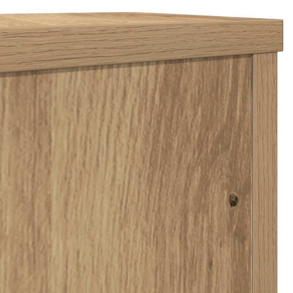 Supporti per Piante 2 pz Rovere 25x25x35 cm in Multistrato