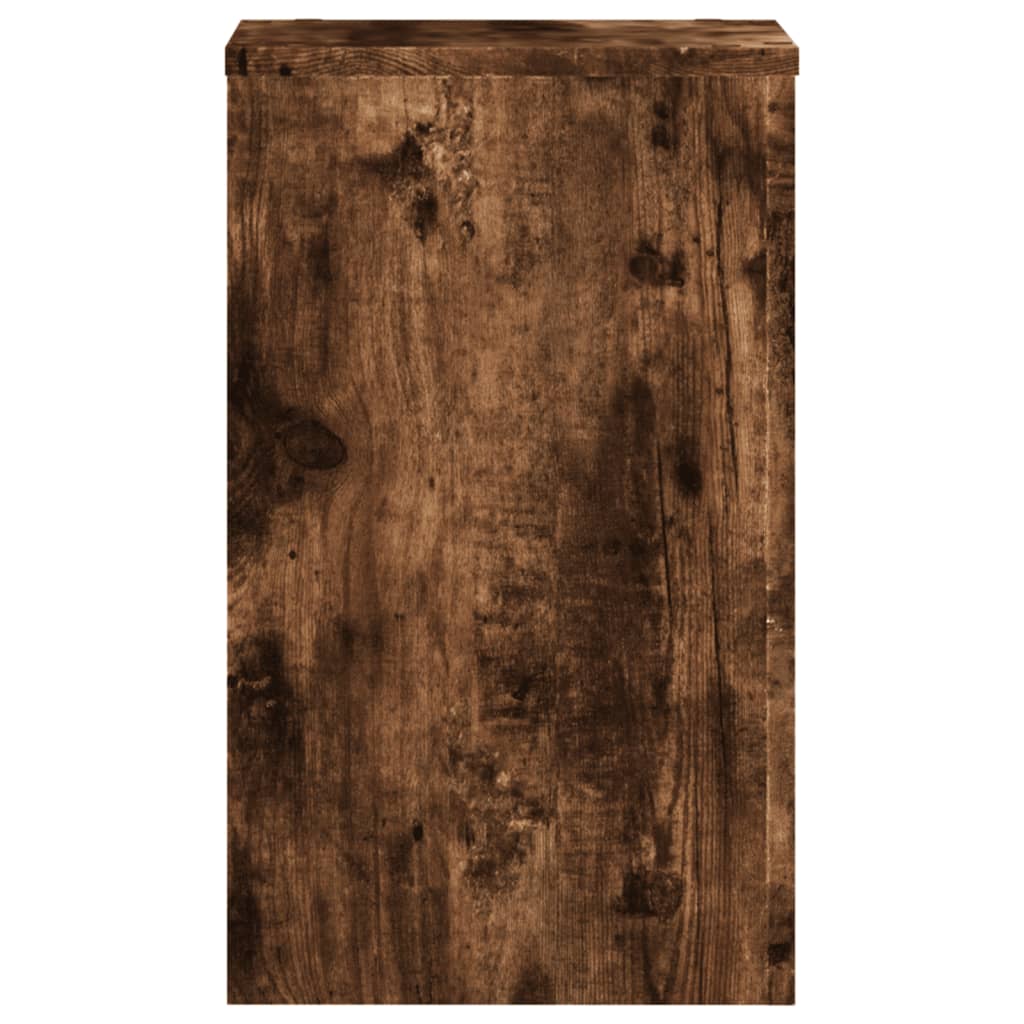 Supporti per Piante 2 pz Rovere 30x30x50 cm Legno Multistrato