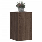 Supporti per Piante 2 pz Marrone 30x30x50 cm Legno Multistrato