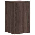 Supporti per Piante 2 pz Marrone 30x30x50 cm Legno Multistrato