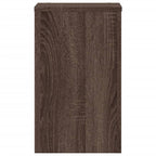 Supporti per Piante 2 pz Marrone 30x30x50 cm Legno Multistrato