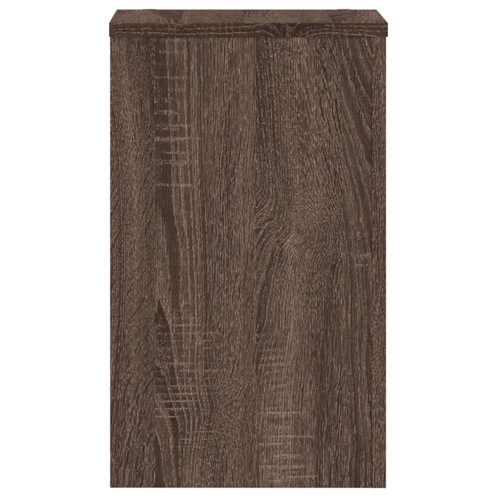 Supporti per Piante 2 pz Marrone 30x30x50 cm Legno Multistrato