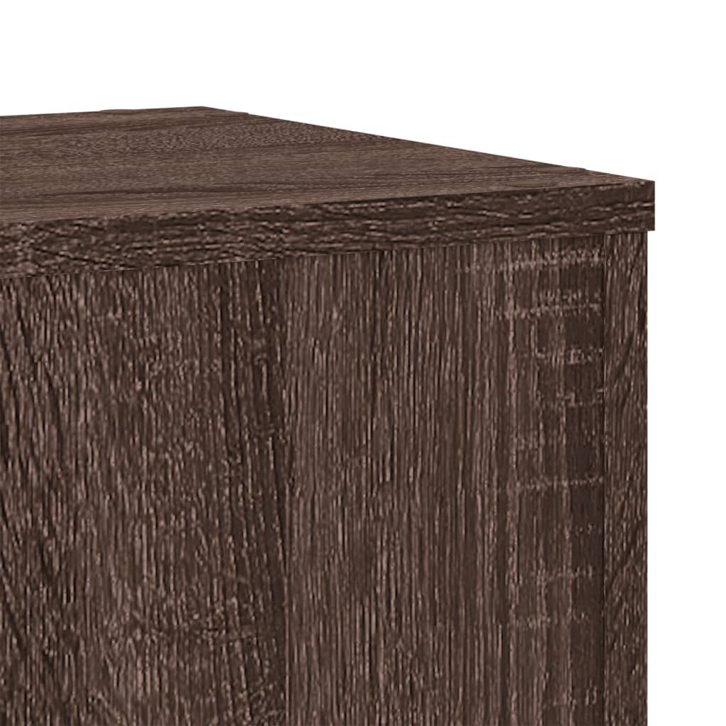 Supporti per Piante 2 pz Marrone 30x30x50 cm Legno Multistrato