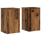 Supporti per Piante 2 pz Legno 30x30x50 cm Legno Multistrato