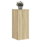 Supporti per Piante 2 pz Rovere 30x30x70 cm in Multistrato