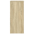 Supporti per Piante 2 pz Rovere 30x30x70 cm in Multistrato