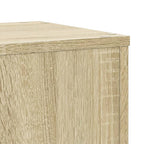 Supporti per Piante 2 pz Rovere 30x30x70 cm in Multistrato