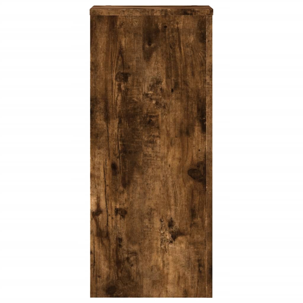 Supporti per Piante 2 pz Rovere 30x30x70 cm Legno Multistrato