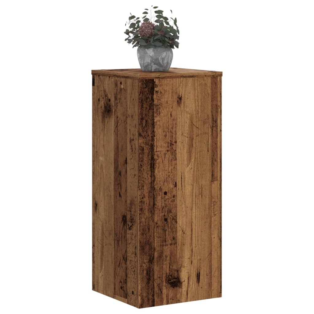 Supporti per Piante 2 pz Legno 30x30x70 cm Legno Multistrato