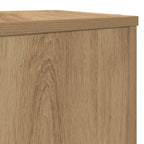 Supporti per Piante 2 pz Rovere 30x30x70 cm in Multistrato
