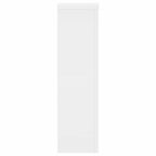 Supporti per Piante 2 pz Bianchi 17x17x60 cm Legno Multistrato